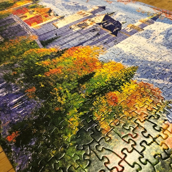 Kodak German Castle 550 piece Puzzle - 1 piece missing - Picture 8 of 10